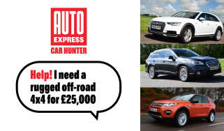 Used car hunter - Off-road and 4x4 cars for under £25,000